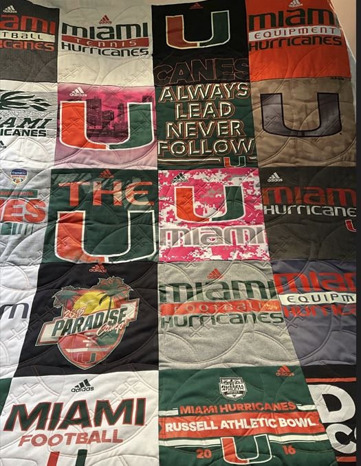 College football t-shirt